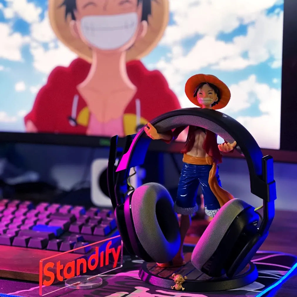 Stand per cuffie Luffy One Piece