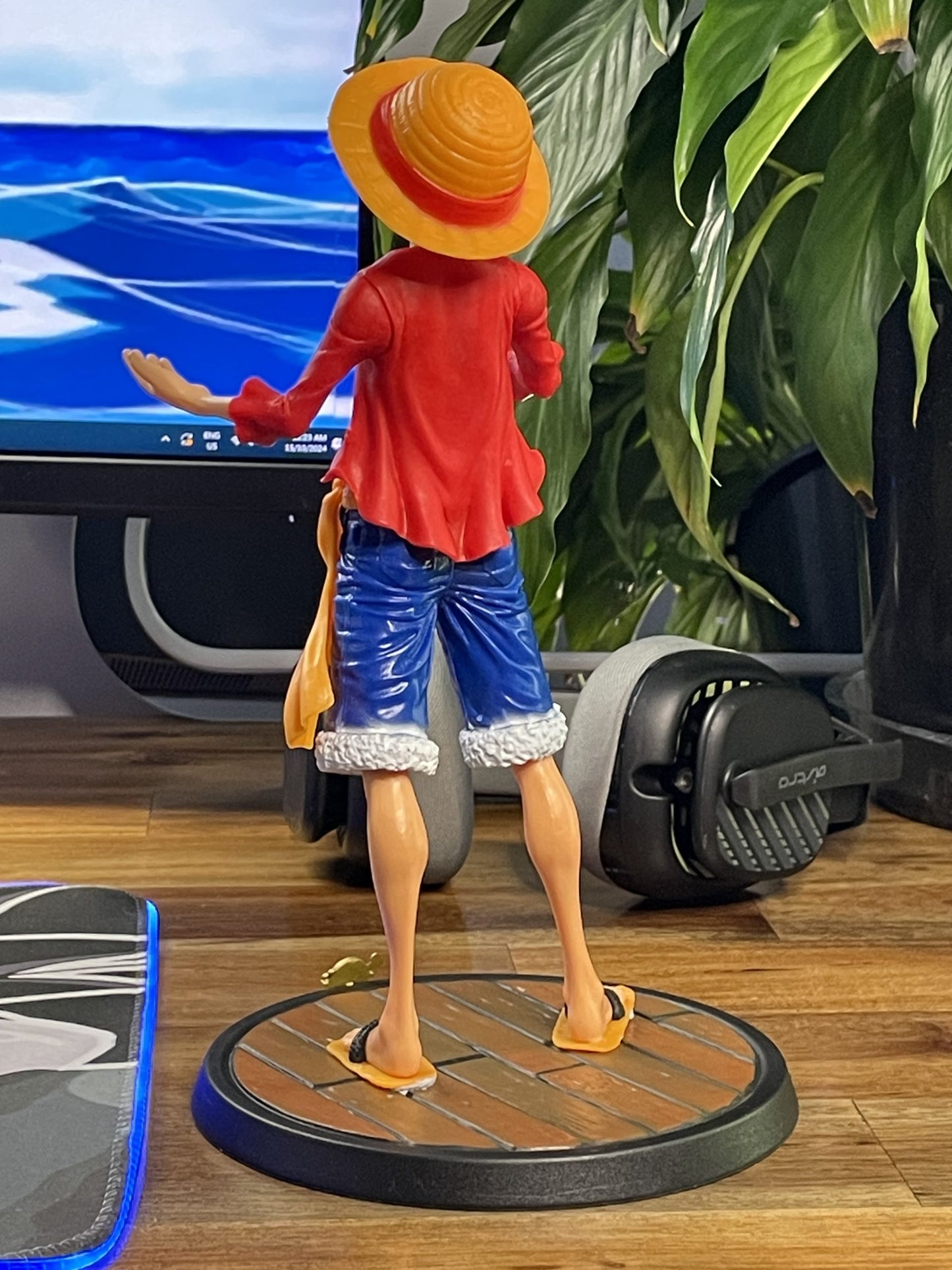Stand per cuffie Luffy One Piece